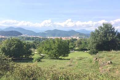 Town of Olot from a distance