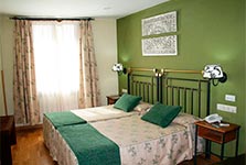 Bedroom in Segovia hotel